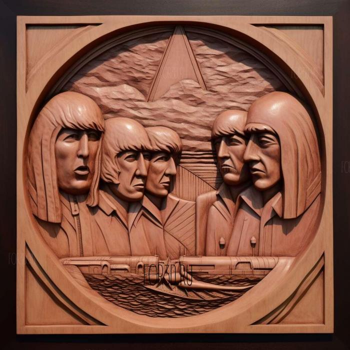 pink floyd 2 stl model for CNC